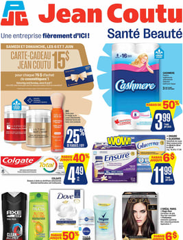 Circulaire Jean Coutu - Santé Beauté Circulaire Jean Coutu - Santé Beauté
